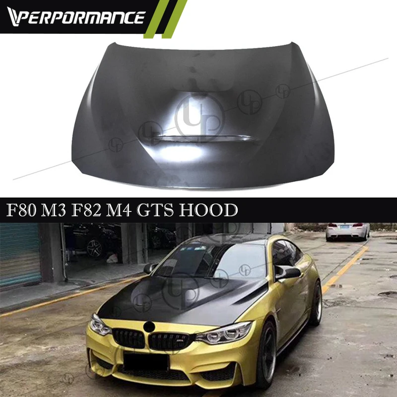 엔진 후드 스쿠프 GTS 디자인 보넷 탄소 및 알루미늄 F80 GTS 보넷, F80 M3 F82 M4 용 탄소 후드, 2015 ~ 2019 년