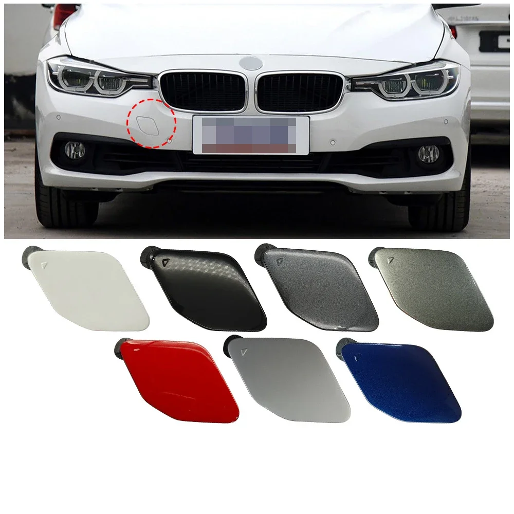 

For BMW 3 Series Front Bumper Trailer Cover F30 F31 LCI Tow Hook Cover 51117396837 2016-2019