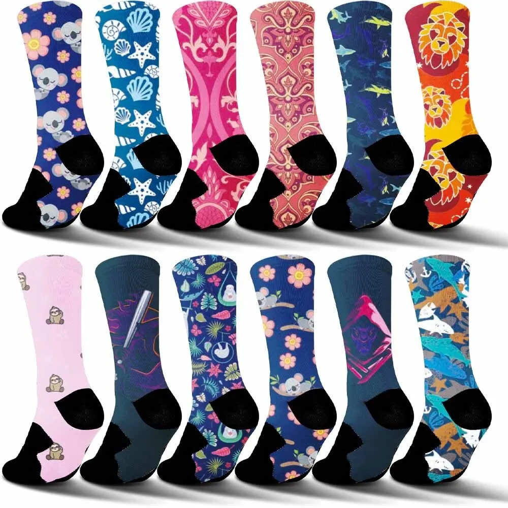 

Фаворит новой моды для езды на велосипеде! Милая ленивая обезьянка, мечтательный океан и другие забавные велосипедные носки с рисунком, делают супер развлечение на велосипеде.