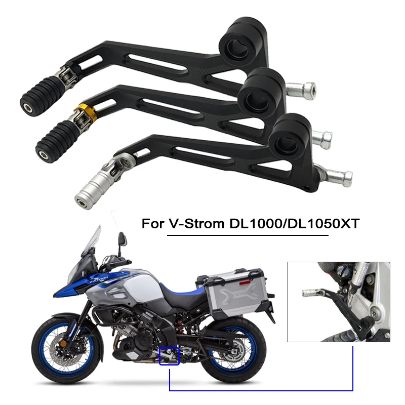 

DL1000 DL1050 Adjustable Gear Shift Lever Foot Brake Pedal Fit For SUKUKI V-Strom DL 1000 / V-Strom 1050XT DL1050XT 2014-2021