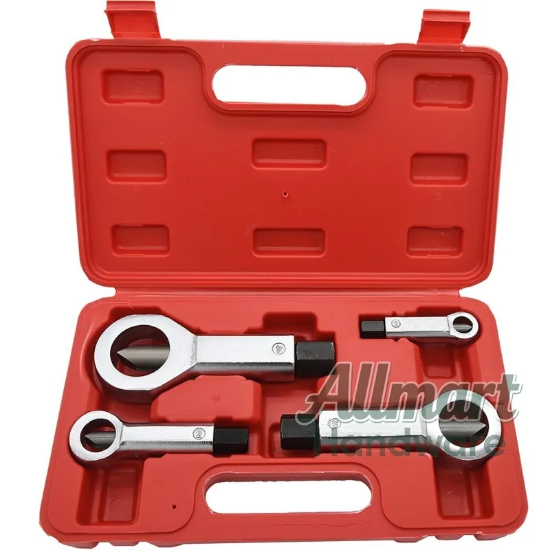Damaged Nut Breaking Machine,Labor-Saving Rusty Seized Nut Splitter,Stripped Nut Professional Removal Hand Tool