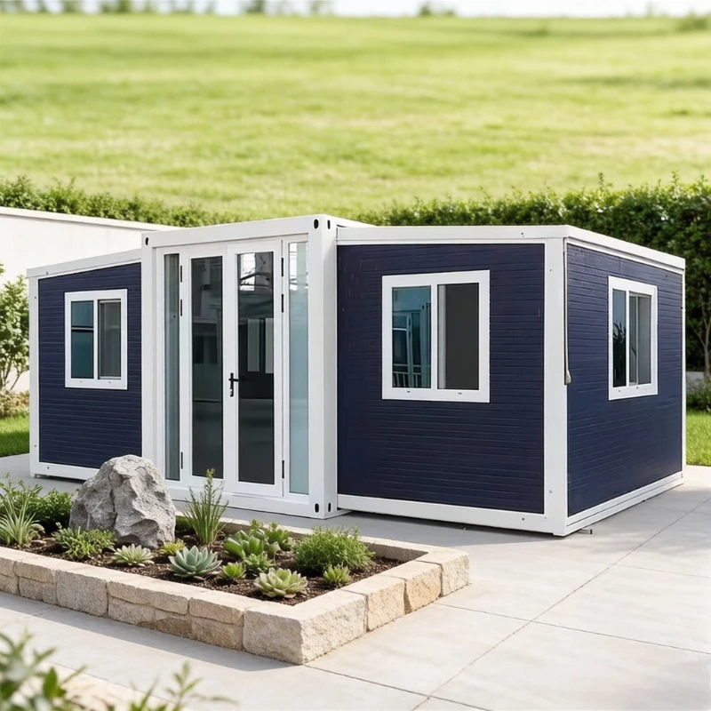 Homestay Tiny Home Expandable Container House Garden Back Yard 2 3 Bedroom Modular Prefabricated House Sheds Storage Playhouses