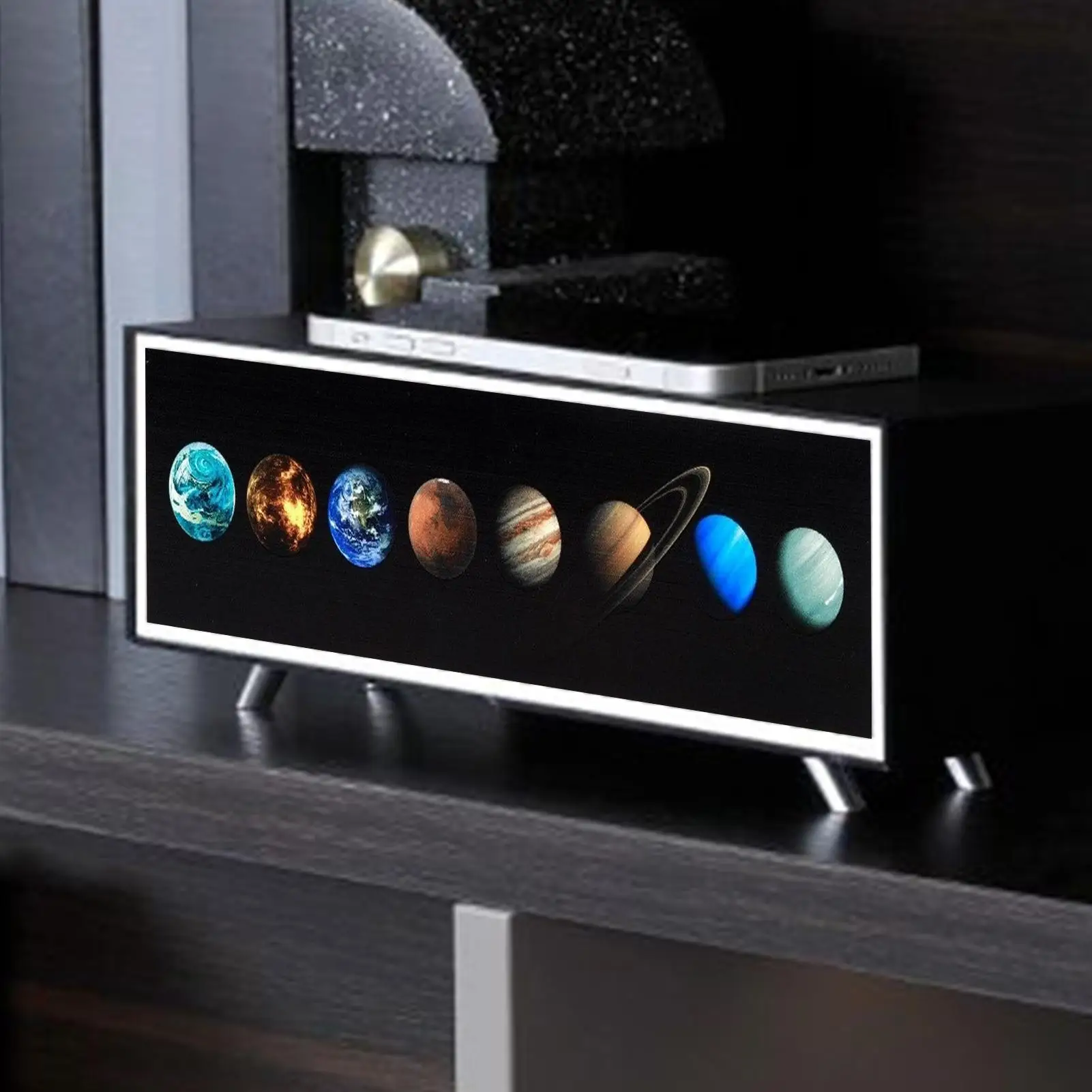 

15 Вт беспроводная зарядка мобильного телефона ночник настольное беспроводное зарядное устройство свет прикроватный декор атмосферные украшения для офиса