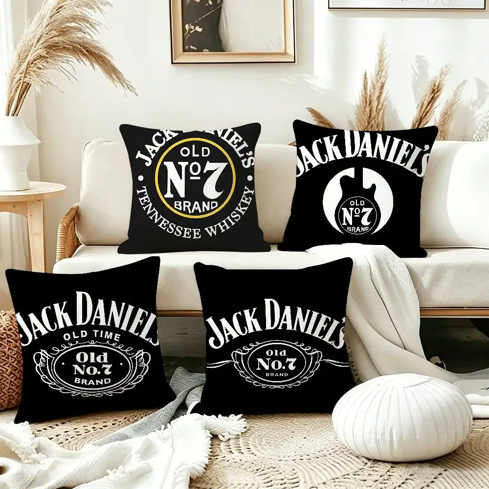 

J-Jack Classic Retro D-DaNiels Pillow Case Living Room Sofa Cushion Cover Suitable For Home Bedroom Room Decoration