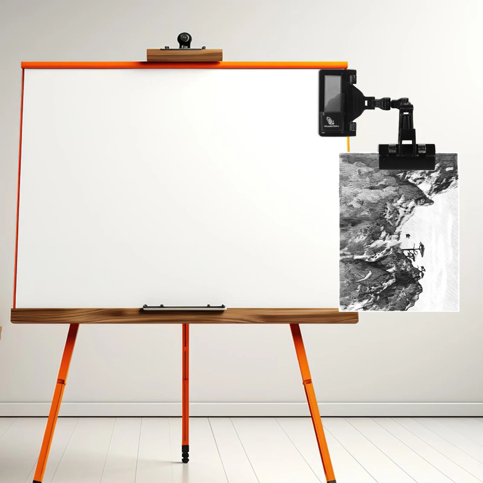 

Drawing Board Clip Clip-on Art Sharpener Clips Sketch Artist Pencil Grinder Sandpaper Tool Supplies