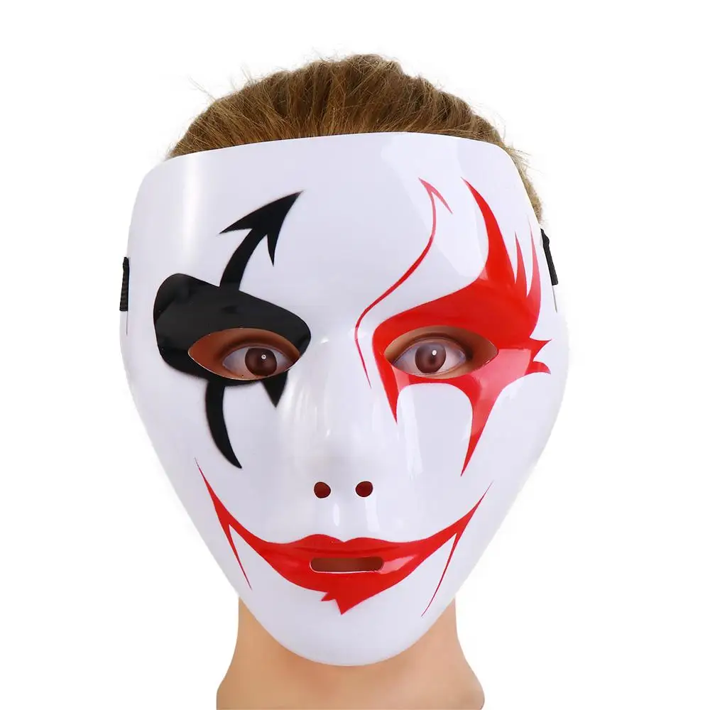 Street Dance Uomo Donna Cosplay Maschera per adulti per adulti Costumi Accessori Maschera a pieno facciale Puntelli di Halloween Maschera horror