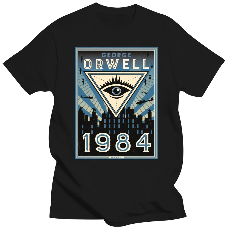 George Orwell 1984 Big Brother Printed T-shirt