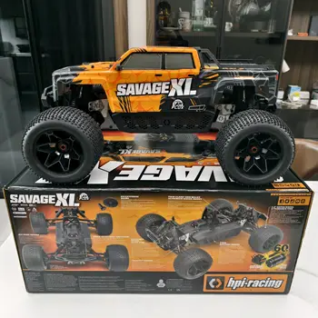 HPI Extended F Savage XL FLUX V2 GTXL-6 遙控電動翻轉無刷越野車爬坡車 5.9 10 最佳銷售 野蠻人 XL - №4