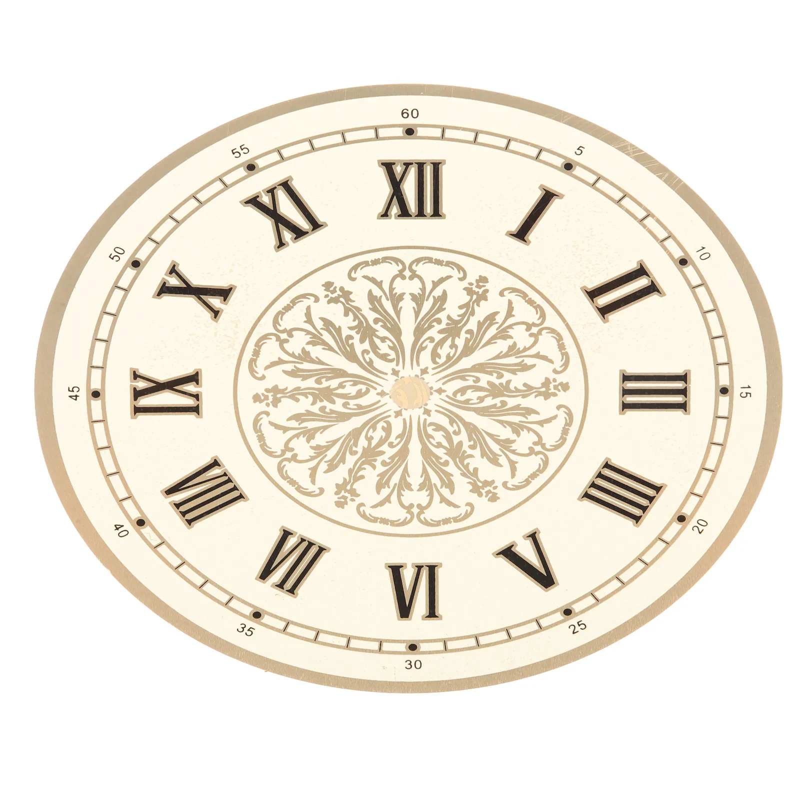 Clock Replacement Parts Dial for Diy Aluminum Components Kit Accessory Accessories