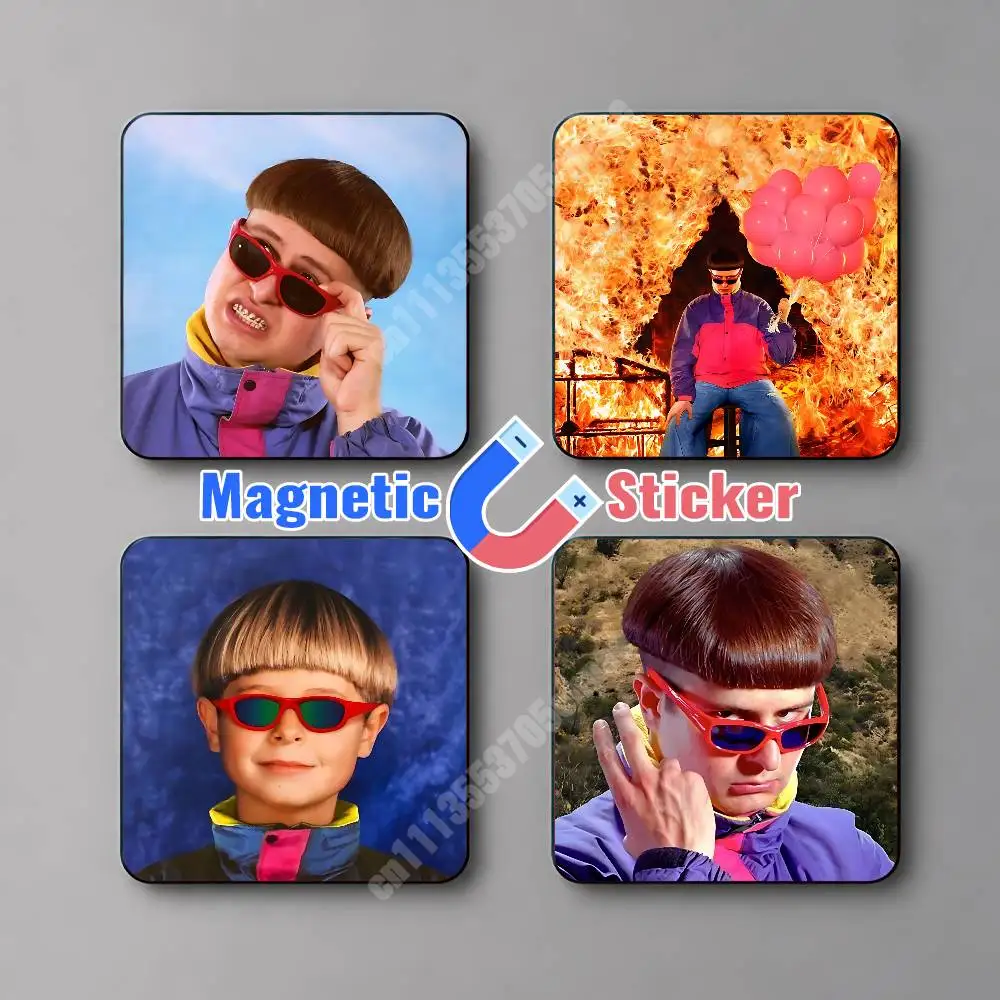 O-Oliver T-Tree Ugly Is Beautiful Magnetic Sticker Removable Fridge Decal for Metal Surfaces Magnet Label