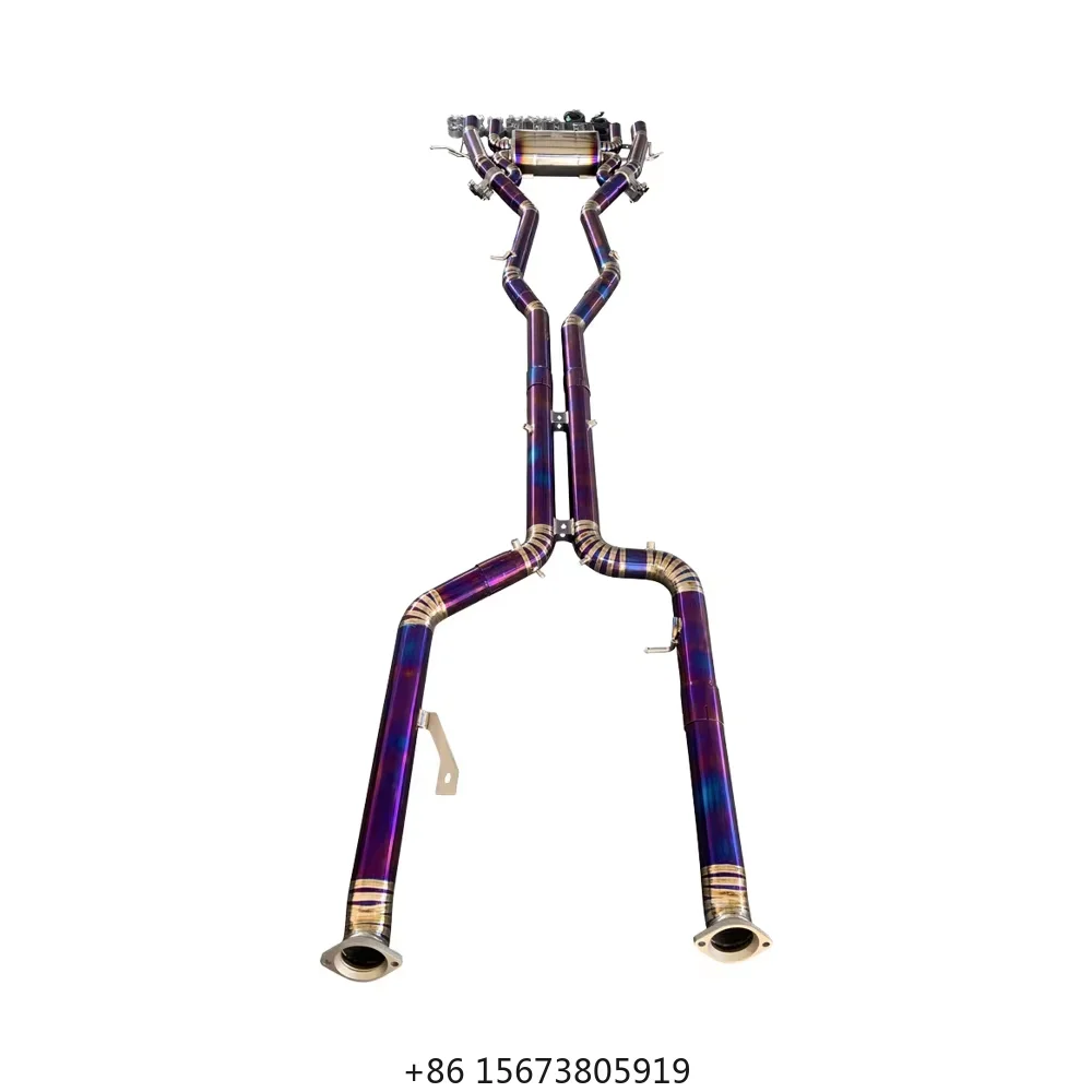 

M3 G80 M4 G82 3.0T Custom Titanium Catback Exhaust Pipe Carbon Fiber Tips Customed Lightweight High Performance