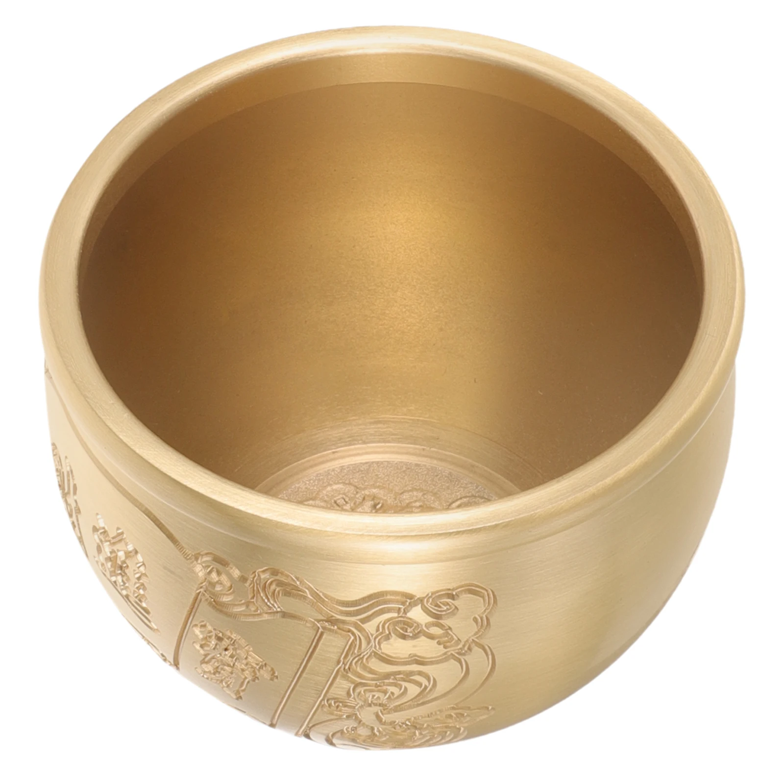 

Brass Treasure Chinese Fortune Basin Tabletop Decoration Living Room Office nament Metal Decorative Fortune Basin Bowls