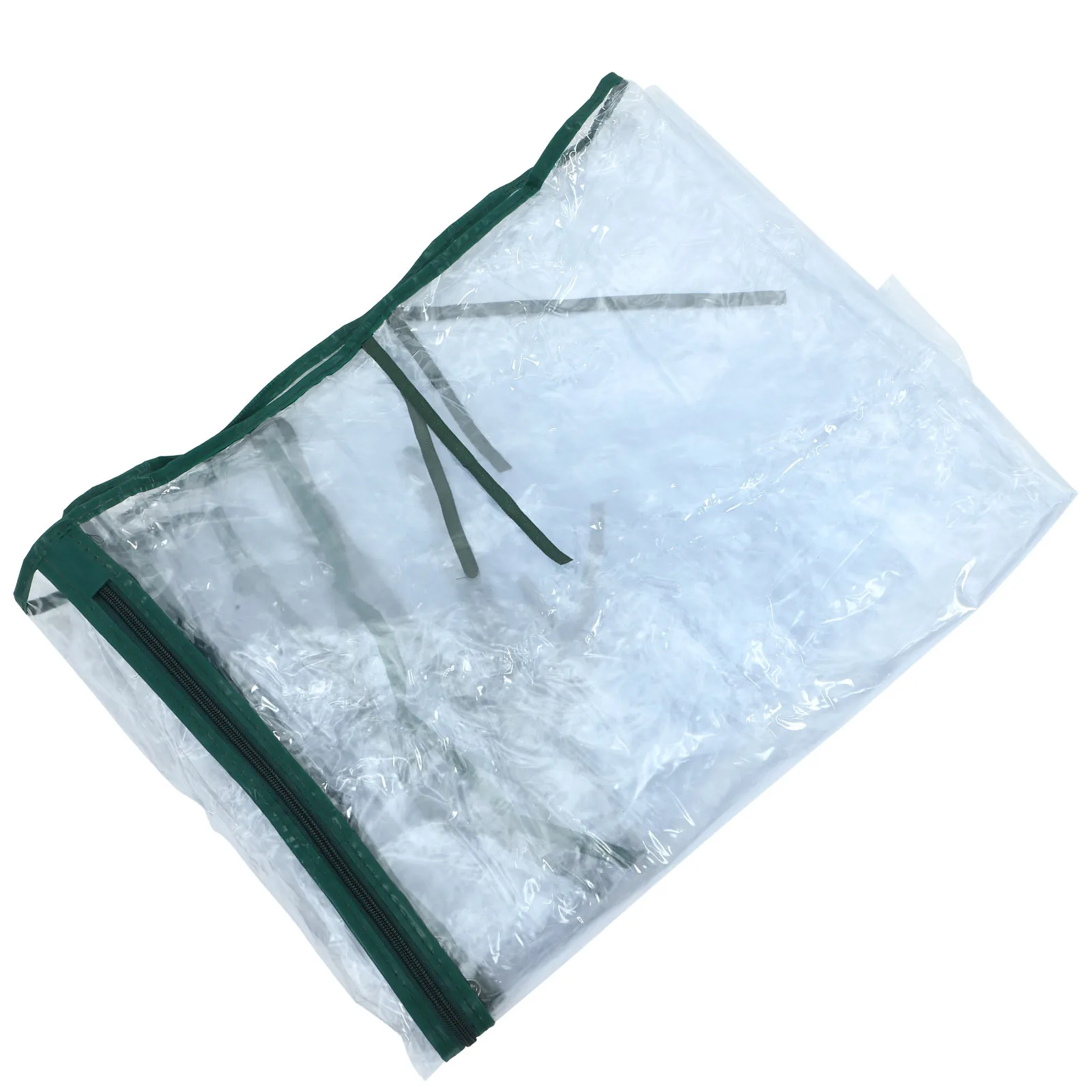 温室カバー PVC クリア 耐久性 防水 雨よけ プロテクター 植物シールド ロールアップドア 柔軟 簡単組み立て