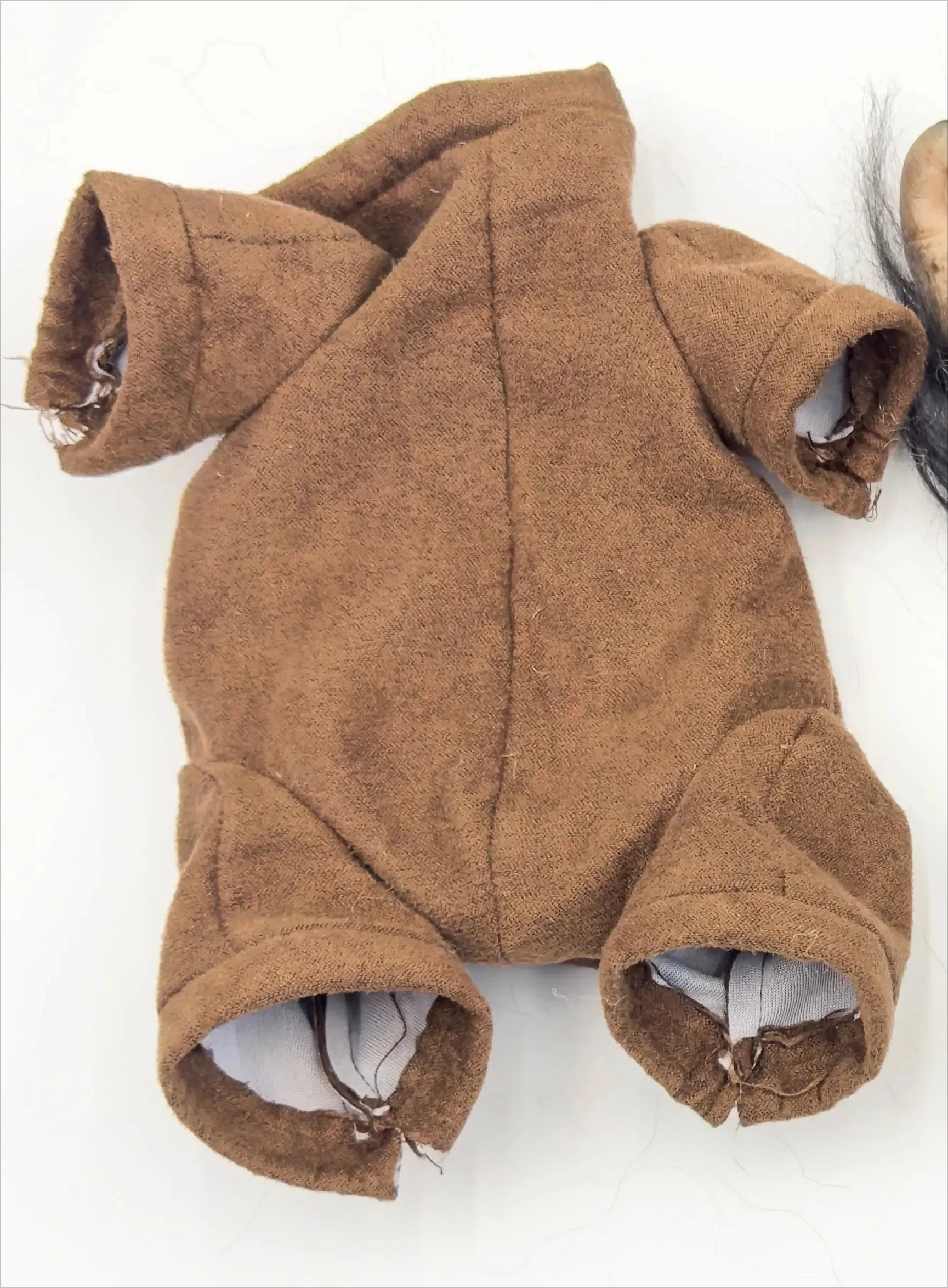 NPK 18'' onvoltooide handgemaakte DIY-onderdeel herboren aap al geschilderd afgewerkt herboren babyspeelgoed