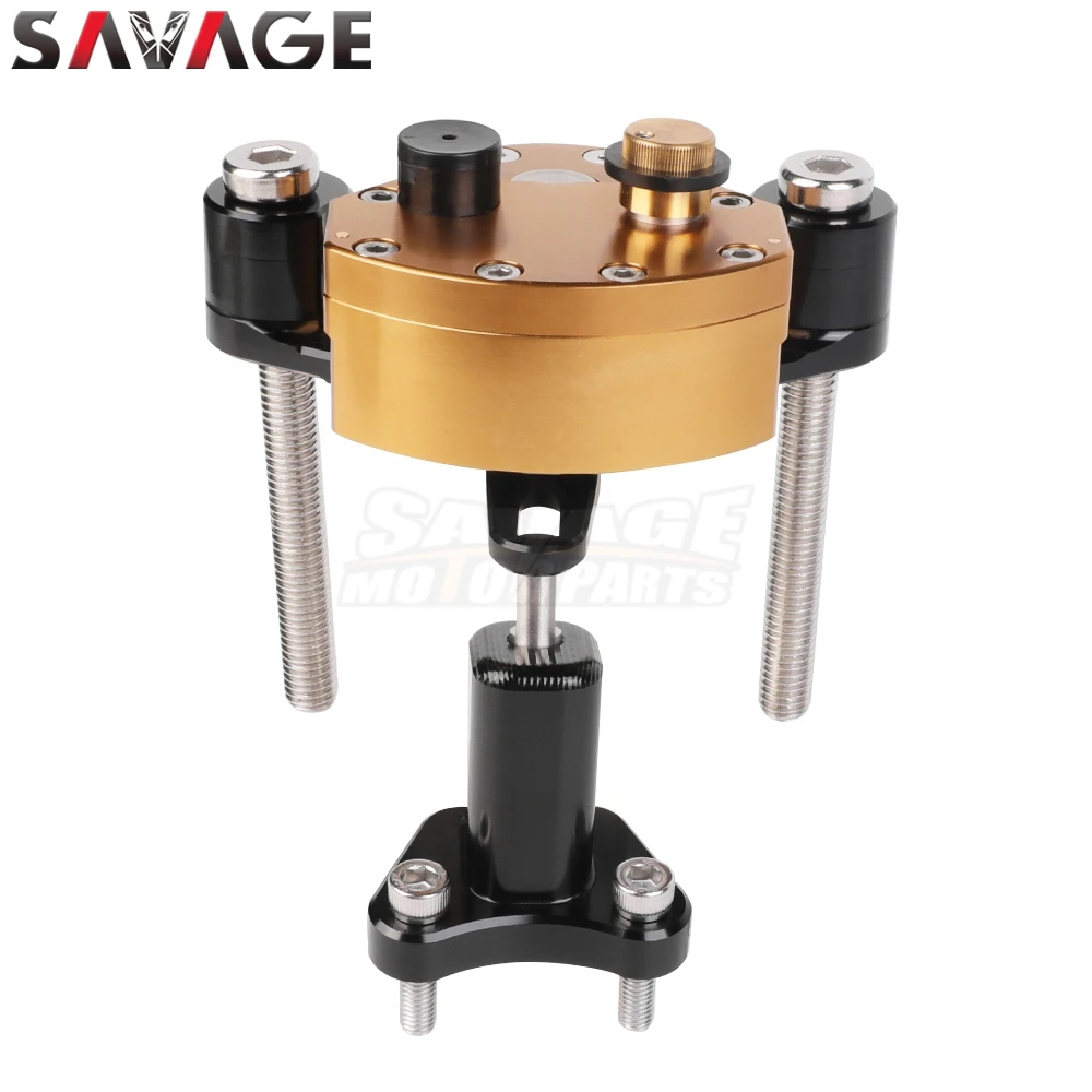 For 990 Adventure Steering Damper Stabilizer 990 ADV S 2006-2008 Motorcycle Linear Steering Damper Stabilizer Reverse Safety