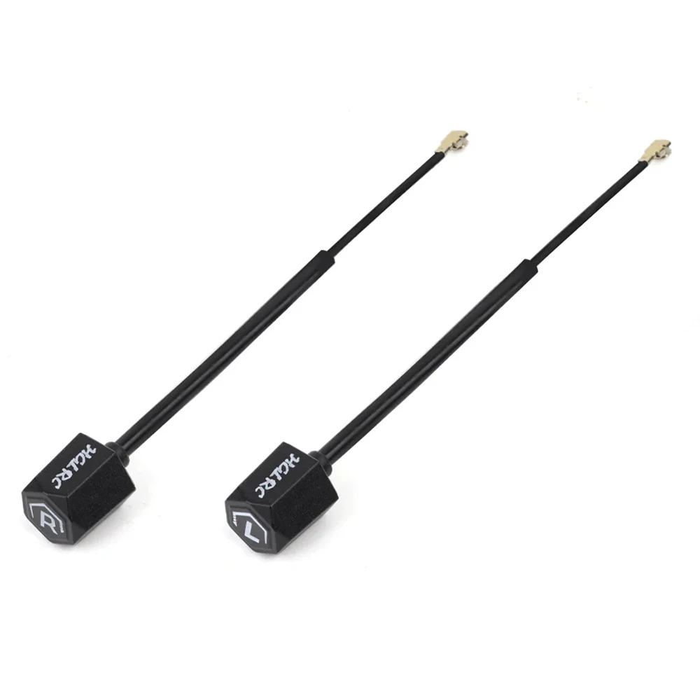 Antena HGLRC Mini Long Range Hammer V2 LHCP / RHCP IPEX 2.5dBi 5.8GHz 130mm para Rekon35 V2 y Drones de Carreras RC FPV