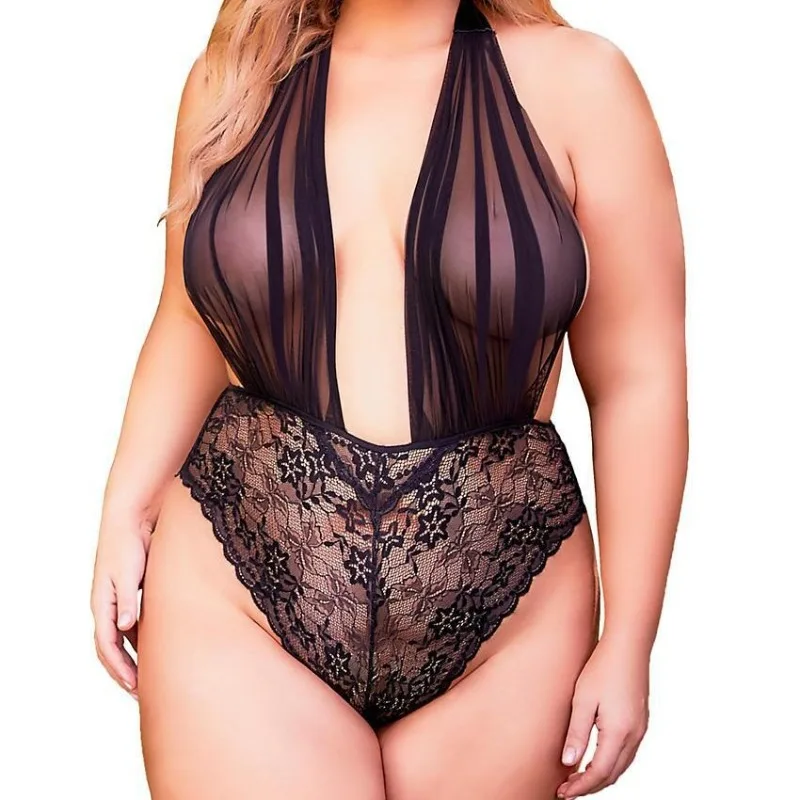 

Сексуальное женское белье, боди, сексуальная ночная рубашка из искусственного ледяного шелка, прозрачный комбинезон, женский кружевной формирователь тела, цельная пижама с открытой спиной