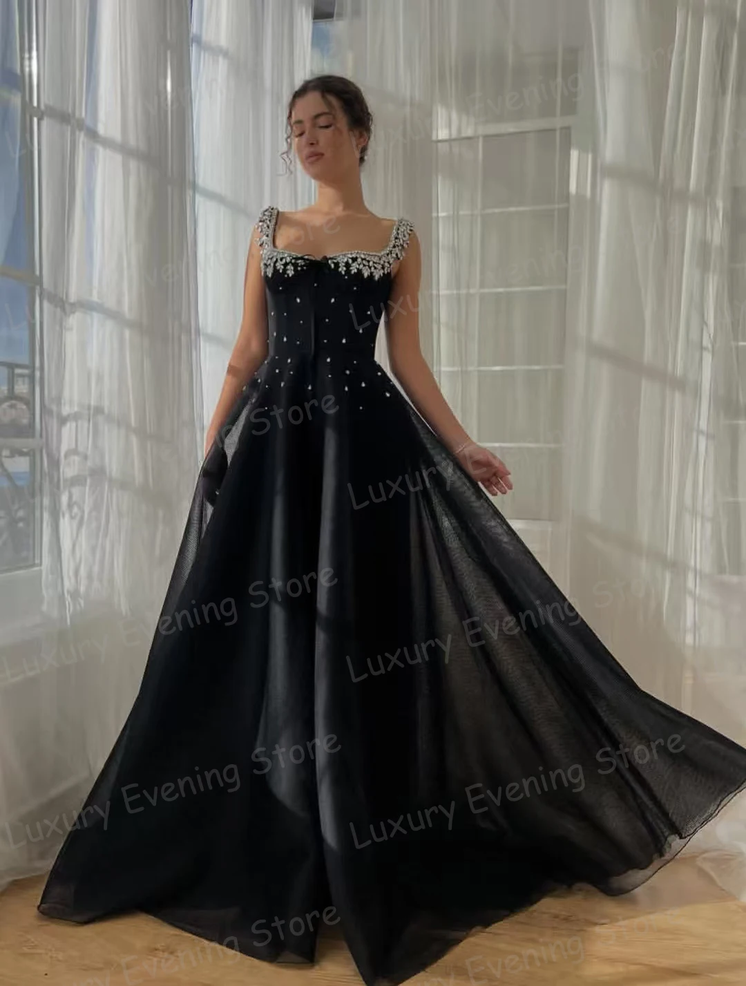 

Модные вечерние платья женские сексуальные трапециевидные платья с блестками и вырезом лодочкой вечерние платья для выпускного вечера без рукавов вечерние платья Vestidos De Novia по индивидуальному заказу