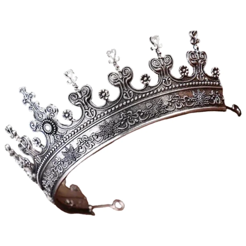 

Beautiful Metal Tiaras Crownpiece Hairband for Bridal Shower Theme Event Headwear Y166