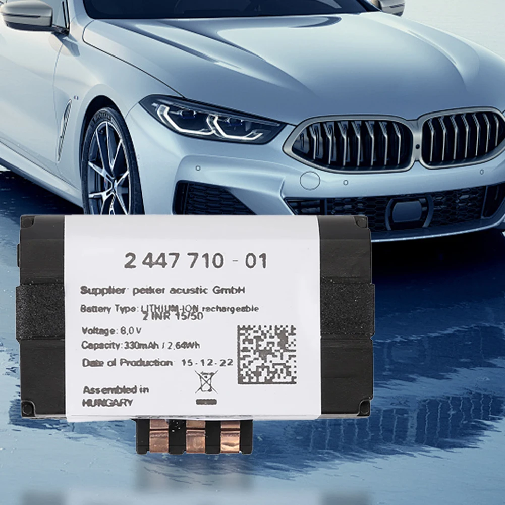 Car Emergency Battery 84102447710 2447710 Portable SOS Emergency Battery Replacement For BMW F20 F21 F22 F40 F87 F82 F83 G30 F90