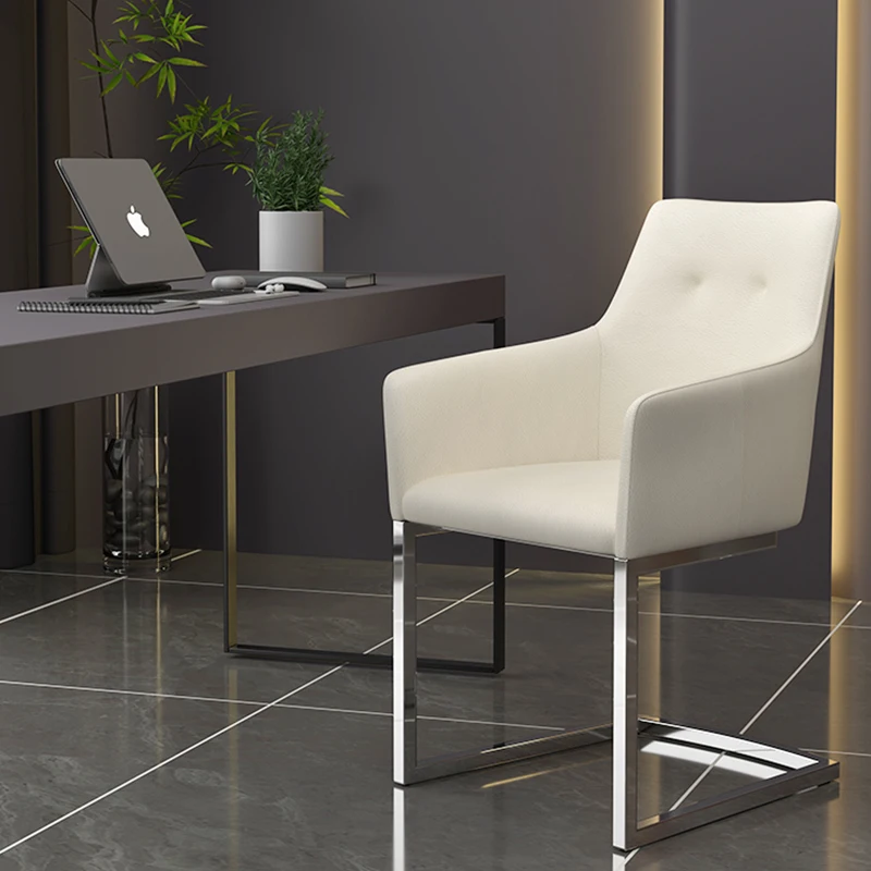 

/Computer Home Dining Chair Light Luxury Dormitory Desk Back Office Chair Conference Bow Single Sillas De Oficina Furniture