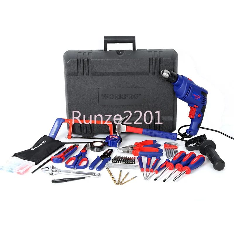 W009049N Household Electric Drill Set Hardware Kits Repair Set Impact Drill 220V