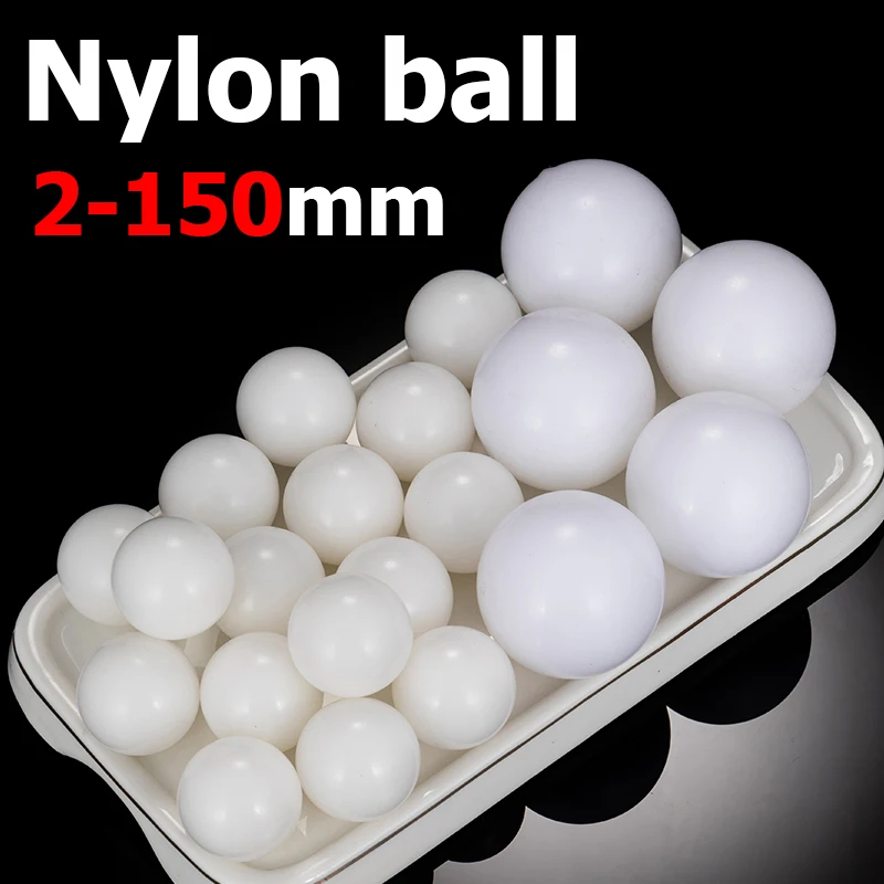 Nylon Plastic Ball PA66 2//4/5/6/7/8/9/10/11/12/14/15/16/18/20/22/25/28/30/35/40/5/50-150mm Precision Solid Balls