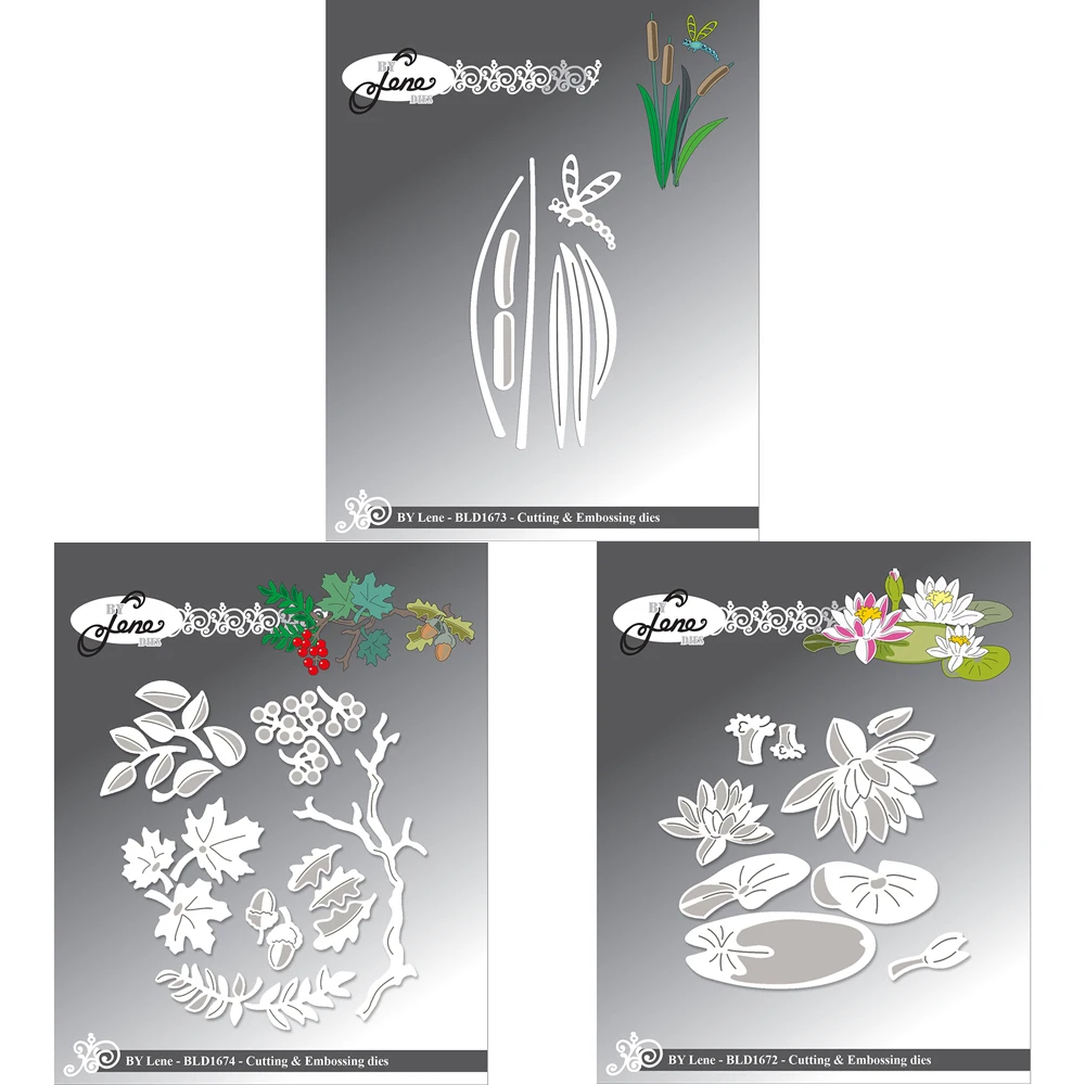 2024 AliliArts Metal Cutting Dies Leaves and Branches diy Scrapbooking Photo Album Decorative Embossing PaperCard Die