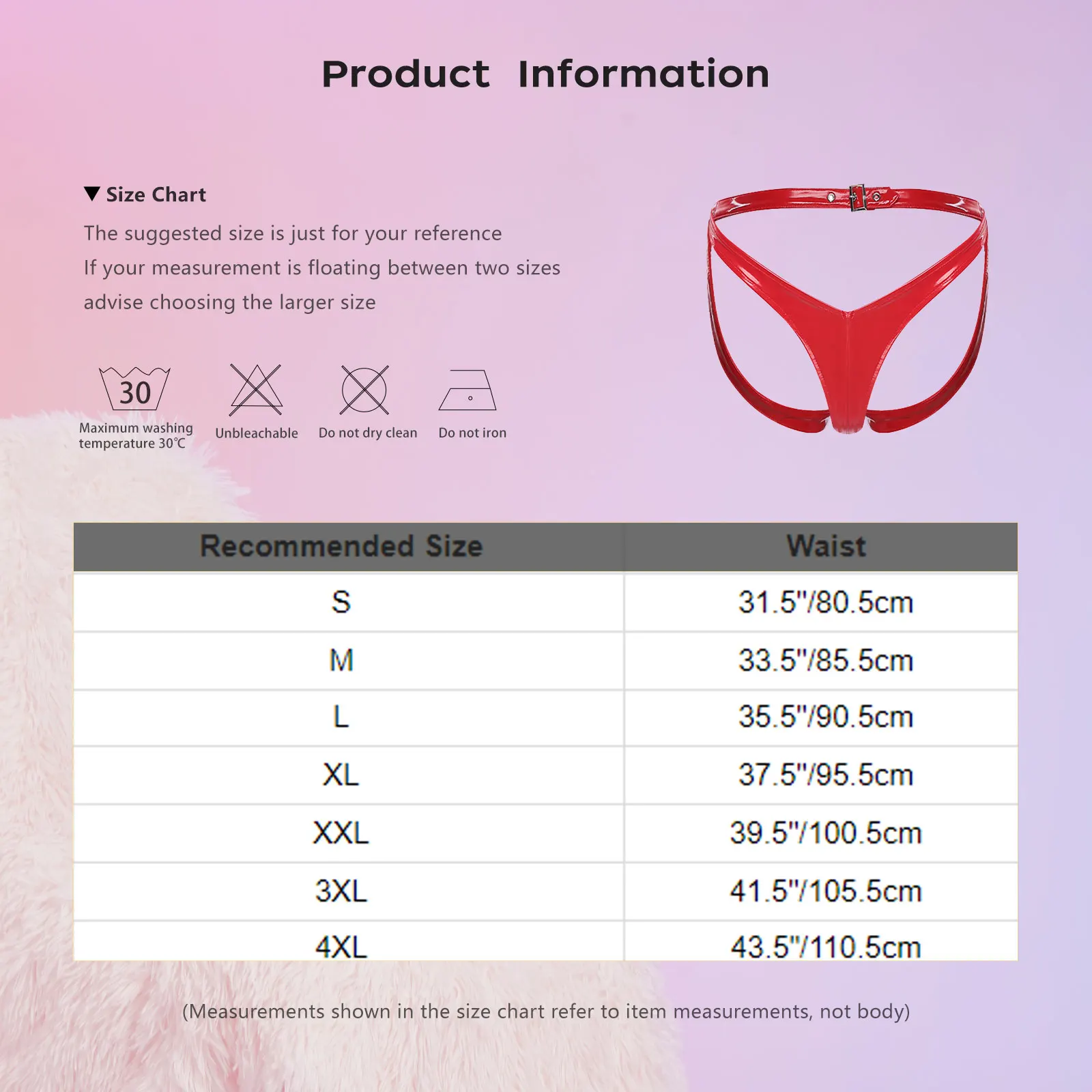 ملابس داخلية نسائية ذات مظهر رطب على شكل حرف V خصر مجوفة لعيد الحب ملابس داخلية مثيرة مفتوحة الظهر ملابس داخلية رفيعة بدون عرض