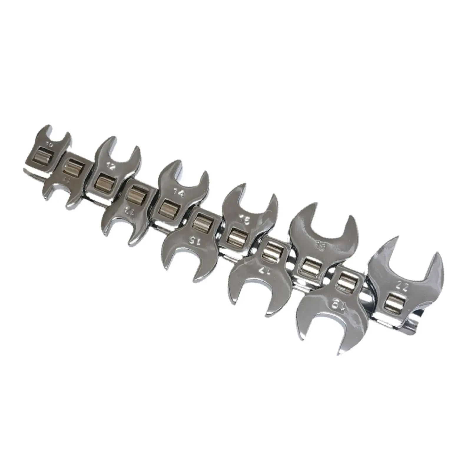 11 Piece 10-22mm Metric Nut Wrench Set 3/8