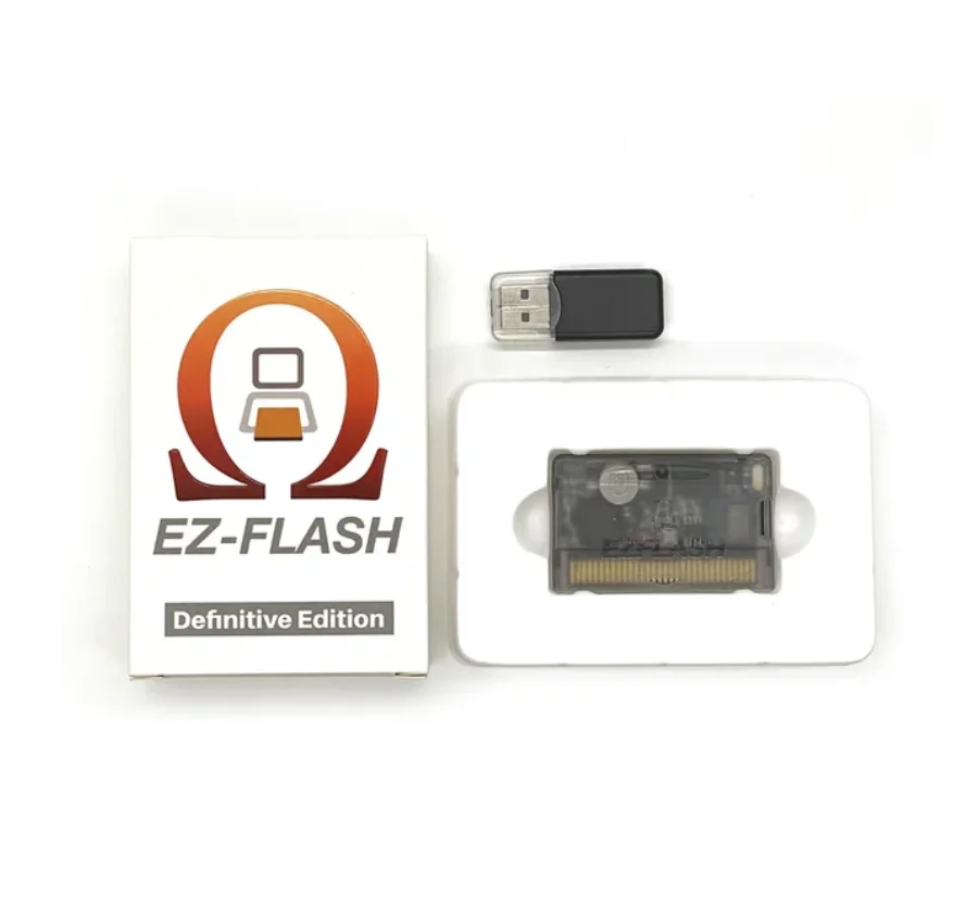 Real Time Clock Support Micro-SD 128GB For EZ-Flash EZ Omega Definitive Edition Compatible with EZ4 3 in 1 Reform With Games