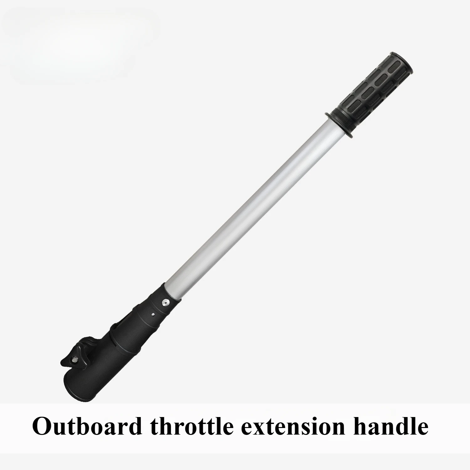 Outboard Throttle Control Extension Rod Handle Adjustable Extended Aluminum Alloy Rod for Less Than 30 HP