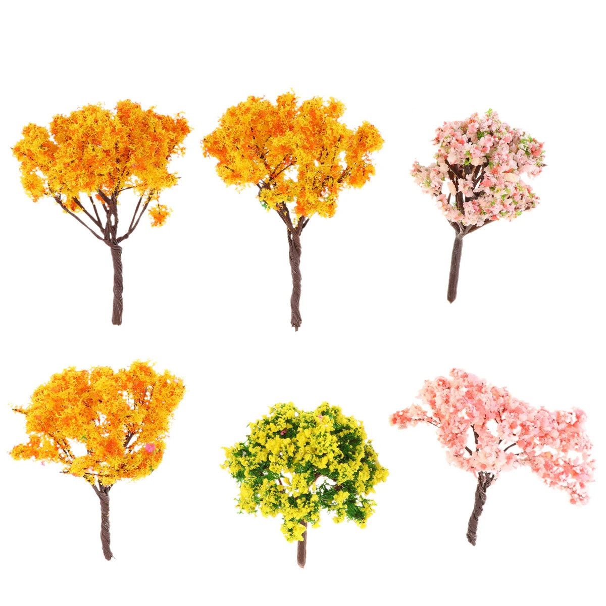 

27 Pcs Artificial Flower Accessories Safe Realistic Micro Landscape Decoration Miniature Micro Landscape Decoration