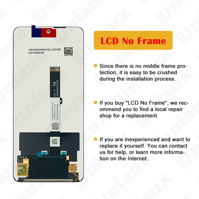 100% Original LCD For Xiaomi POCO X3 Pro LCD M2007J20CG Display Touch Screen Digitizer For POCO X3 NFC LCD Screen Replacement