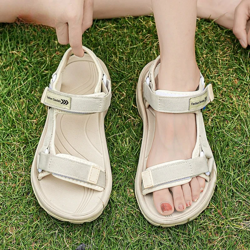 

Women's Athletic Outdoor Sandals Sports Walking Quick-Dry Non-Slip Lightweight Comfortable Beach Hiking Casual Flat Sandals