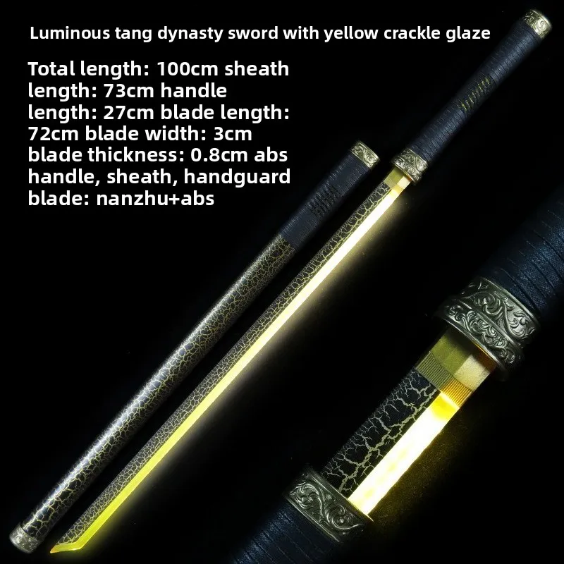 100cm/33.37인치 카타나 광선검 사무라이 롱소드 게임 주변기기 칼집 포함 모델 소품 장식 코스프레 디스플레이 공예품 장난감