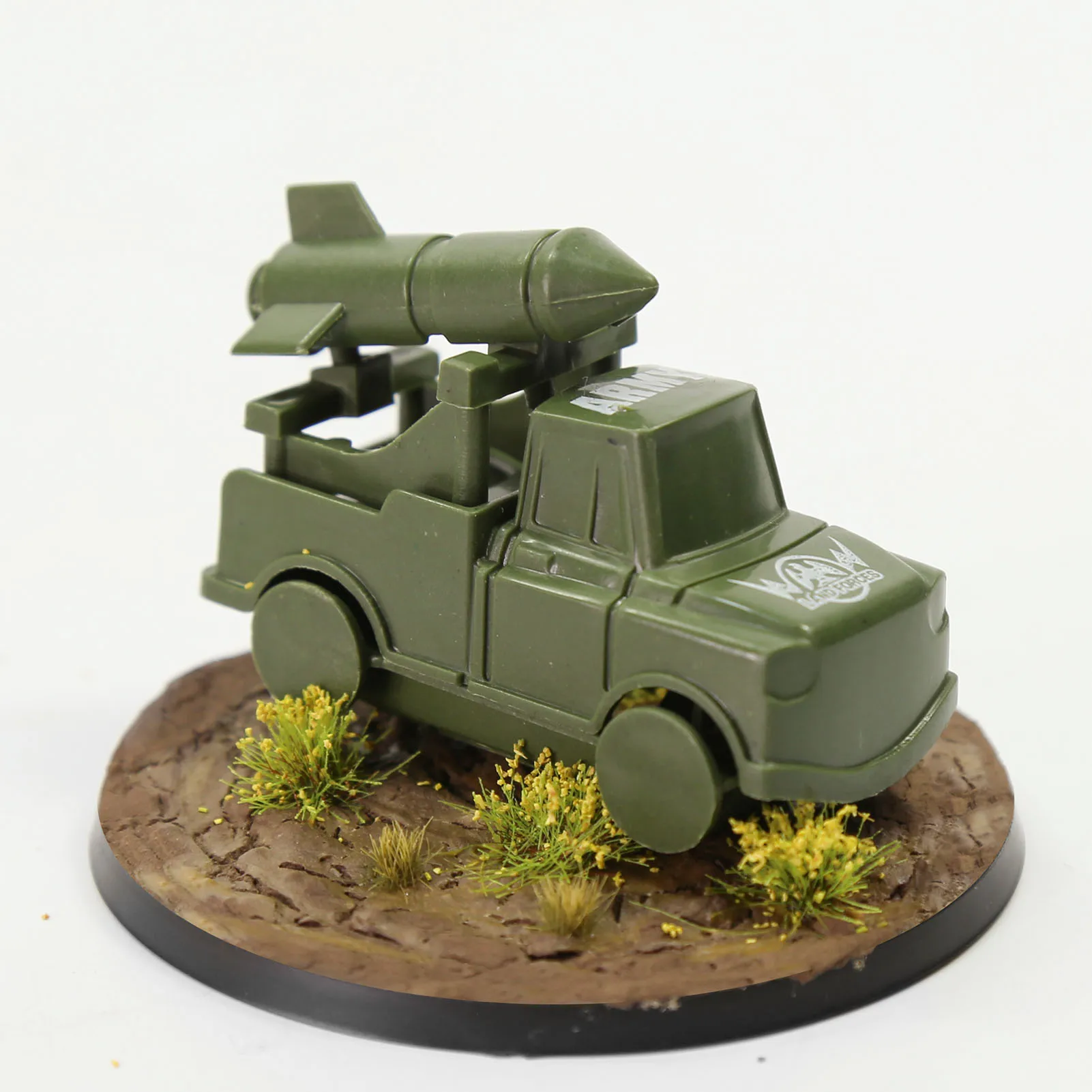 Wargames 테이블 게임 군사 시뮬레이션 장면 MB1180 용 Evemodel 80mm 라운드 ABS 모델베이스