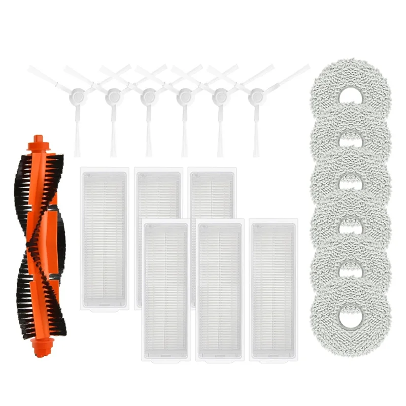 

B26C-совместимый для робота-пылесоса Xiaomi X20/C101, основная боковая щетка HEPA-фильтр, подушечки для швабры, запасные части, аксессуары