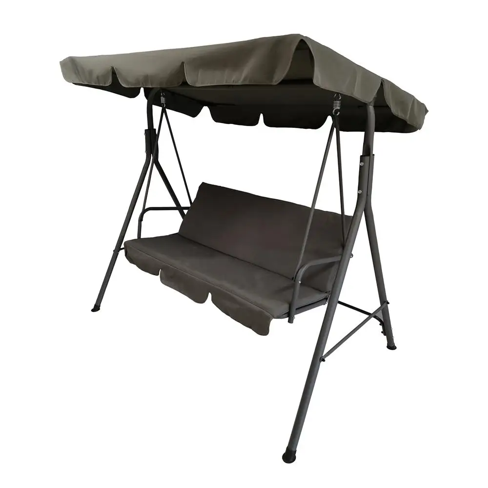 Nowoczesne, wodoodporne krzesło wiszące na zewnątrz, żelazne krzesło do patio dla dorosłych, krzesło stojące do hotelu, ogrodu lub na przestrzenie zewnętrzne.