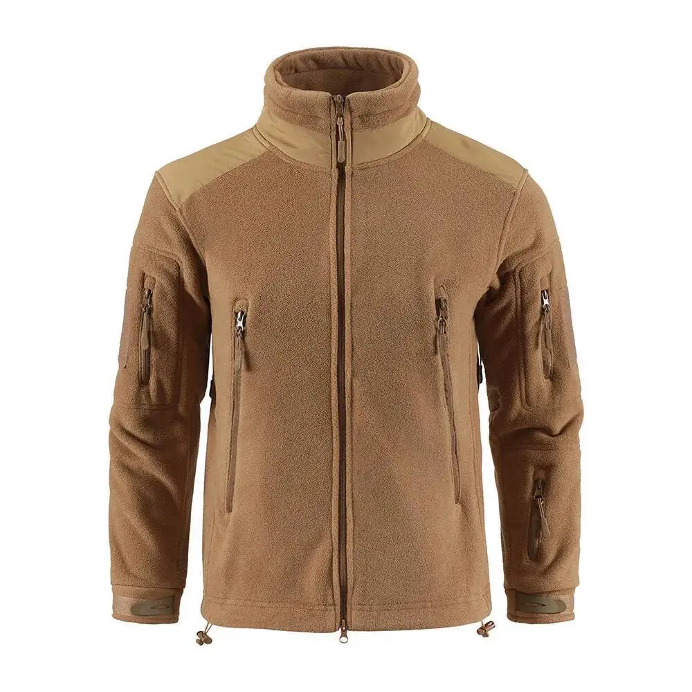 

Мужская зимняя тактическая флисовая камуфляжная теплая куртка с несколькими карманами, ветровка с подкладкой, спортивная куртка с подогревом для спорта на открытом воздухе, пешего туризма, велоспорта