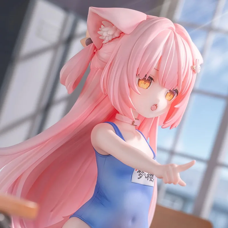 CDJ® Lapin PVC Poupée Anime Fille Image Modèle Jouet Collection Pou Cadeau 27 Cm Anime Statue Cadeau Amz B096wtm4rj