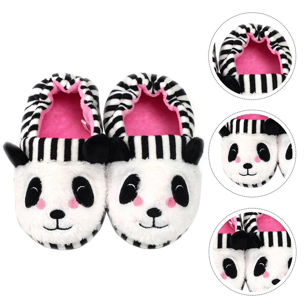 

1Pair Children Slippers Cartoon Design Elastic Wrapping Soft Non Slip Sole Ideal for Home and Dormitory Children Slippers