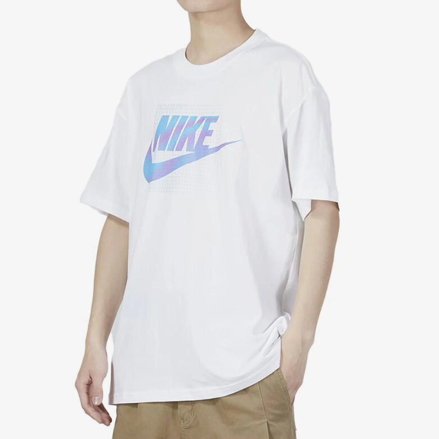 

Nike Official Genuine 2024 Summer New Men's Sports Fitness Breathable Short Sleeve DZ2998-100