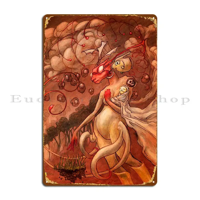 The Forbidden Funeral Metal Plaque Poster Living Room Designs Wall Pub Wall Cave Decoration Tin Sign Poster