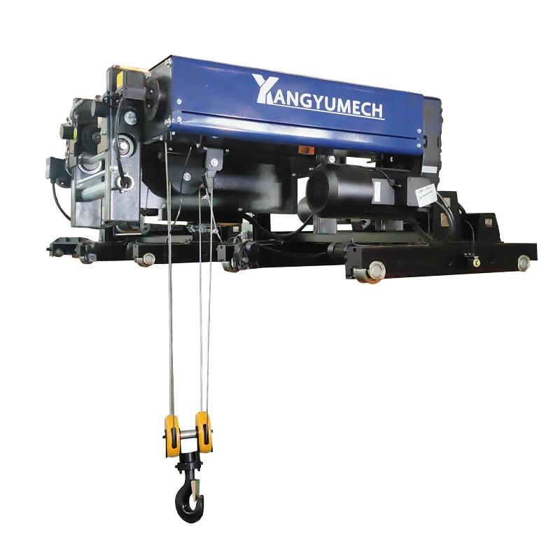 10 Ton European Style Electric Hoist for Concrete Lifting with Wire Rope Sling Type Motor As Core Component