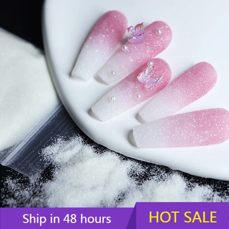 

YTYIN Wholesale Bulk Nail Decoration Pigment Sugar Glitter Nail Powder for Winter Nail Art DIY