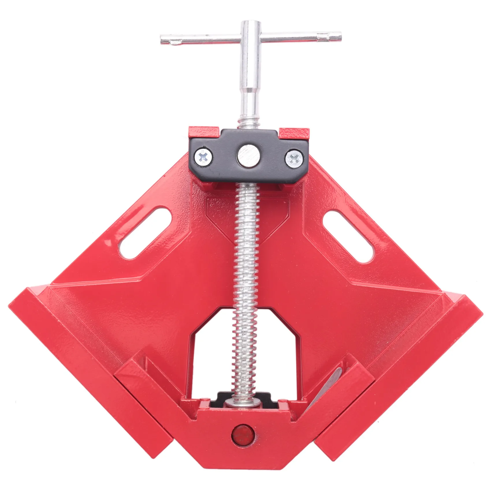 

Right Angle Clamp, Single Handle 90°Corner Clamp, Aluminum Alloy Right Angle Clip Clamp Tool Woodworking Photo Frame Vise