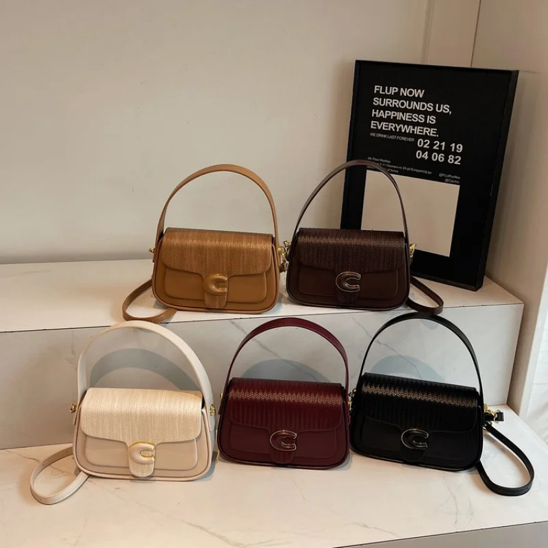 

Elegant Women's Handbag Made Of Premium Leather Boasting Paris Style And High-End Vintage Commuter Design​