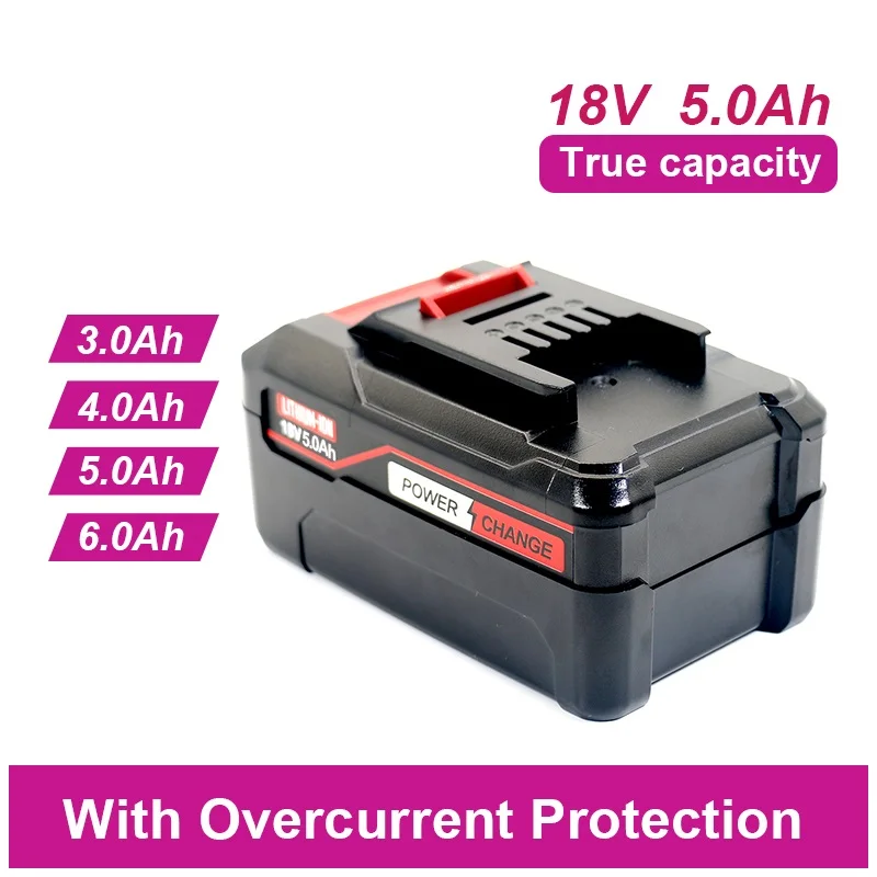 For EINHELL 1.5Ah 3Ah 5Ah 6Ah Power Tools Battery EIN18C2 for EINHELL 18V Battery Power X-change PX-BAT4 4511396 4511437 TE18