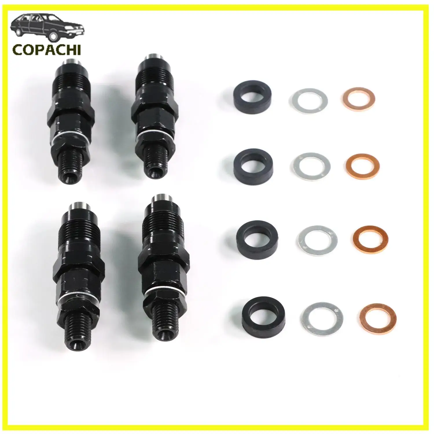 

4PCS Fuel Injectors for Diesel Mitsubishi Pajero Triton Delica Spacegear 4D56 4D56T 2.5L with 3 Months Warranty Car Accessories